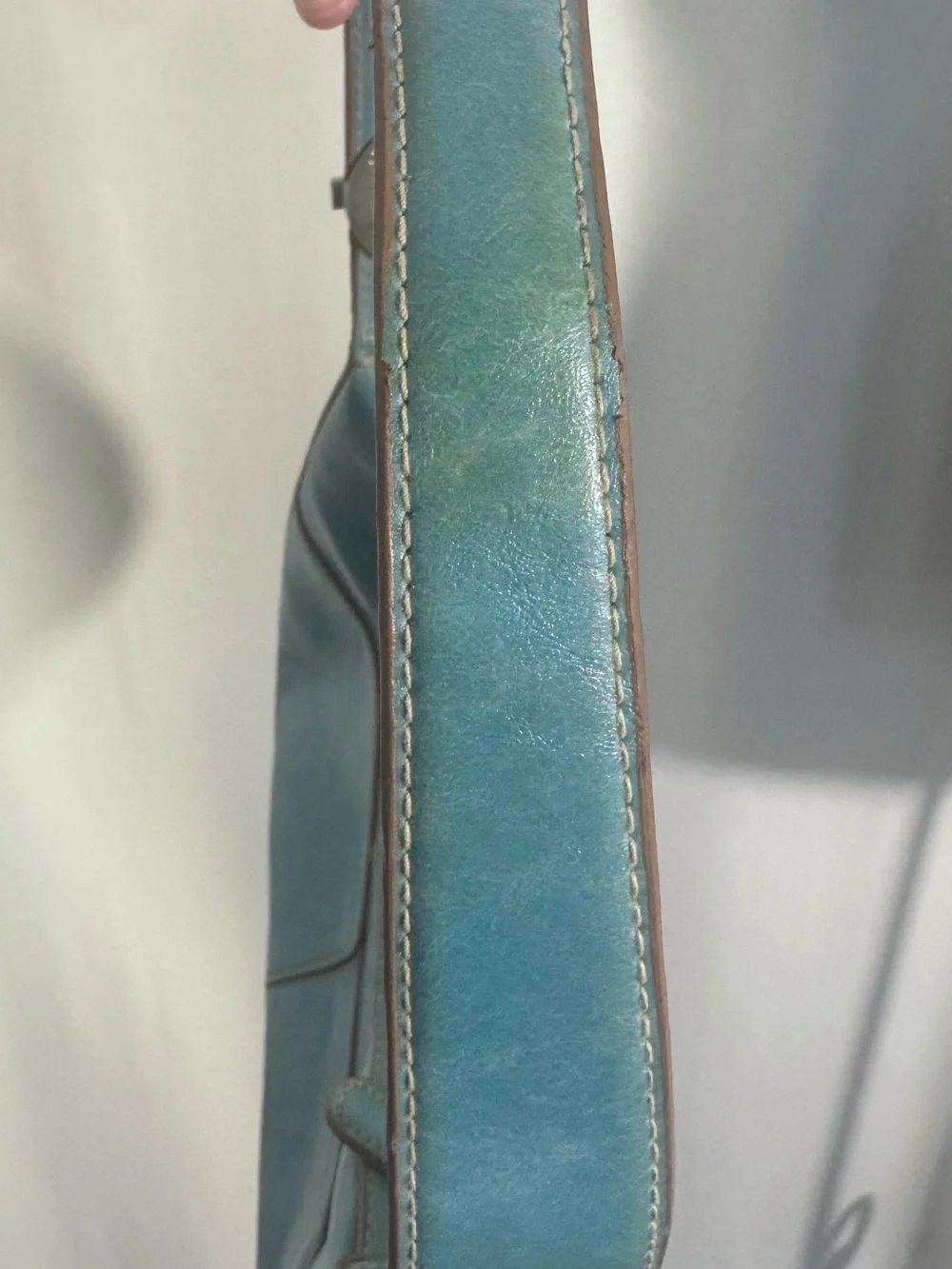 Vintage retro blue